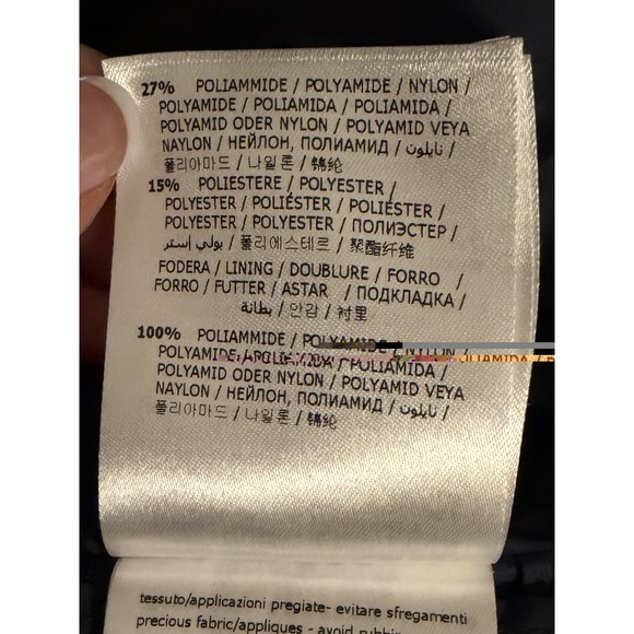 Moncler Dedonette Bomber Women's Jacket Navy Size 0 XS - Picture 11 of 11